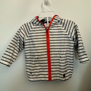 Janie and Jack stripe raincoat
